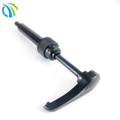 24mm 24 415 Glass Syrup Pump Dispenser 4cc Black Ribbed Closure