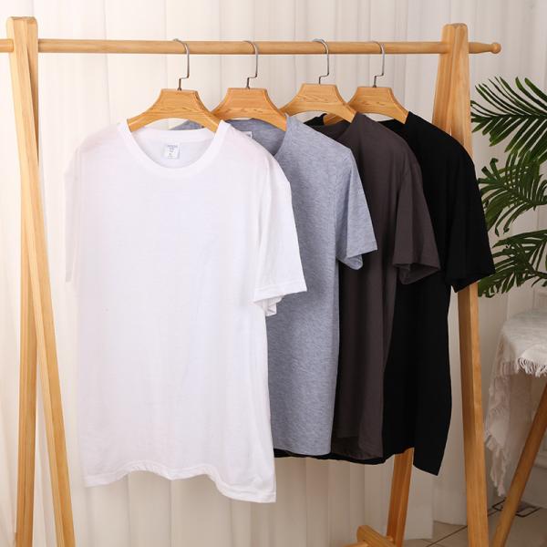 100 camisetas em branco de poliéster por atacado Branco Sublimação Gráfica Unisex Sport T-Shirt Para Homens