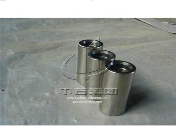 API 11B Spray Metal Sucker Rod Subcoupling SH Type Grade D 40Cr Material Corrosion Resistant