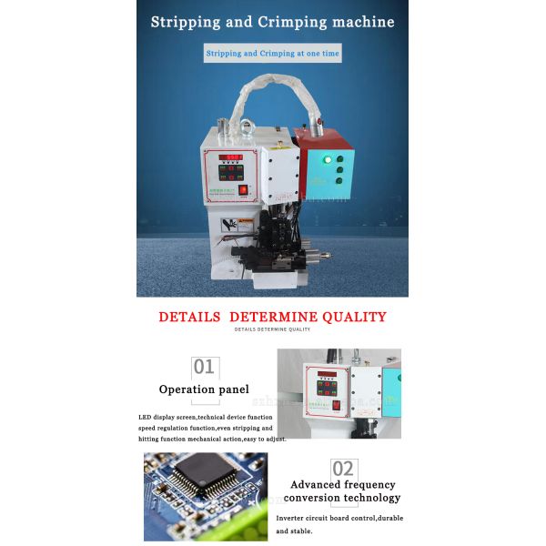 0.3-0.4mpa Air Source Wire Cutting Stripping And Crimping Machine for Precise Crimping