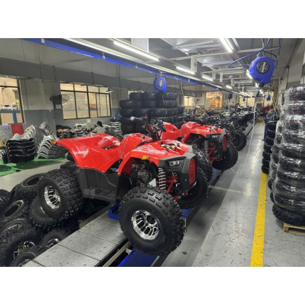 110cc Electric Start Mini Quad Four-wheeler for Children Chain Drive Automatic 125cc