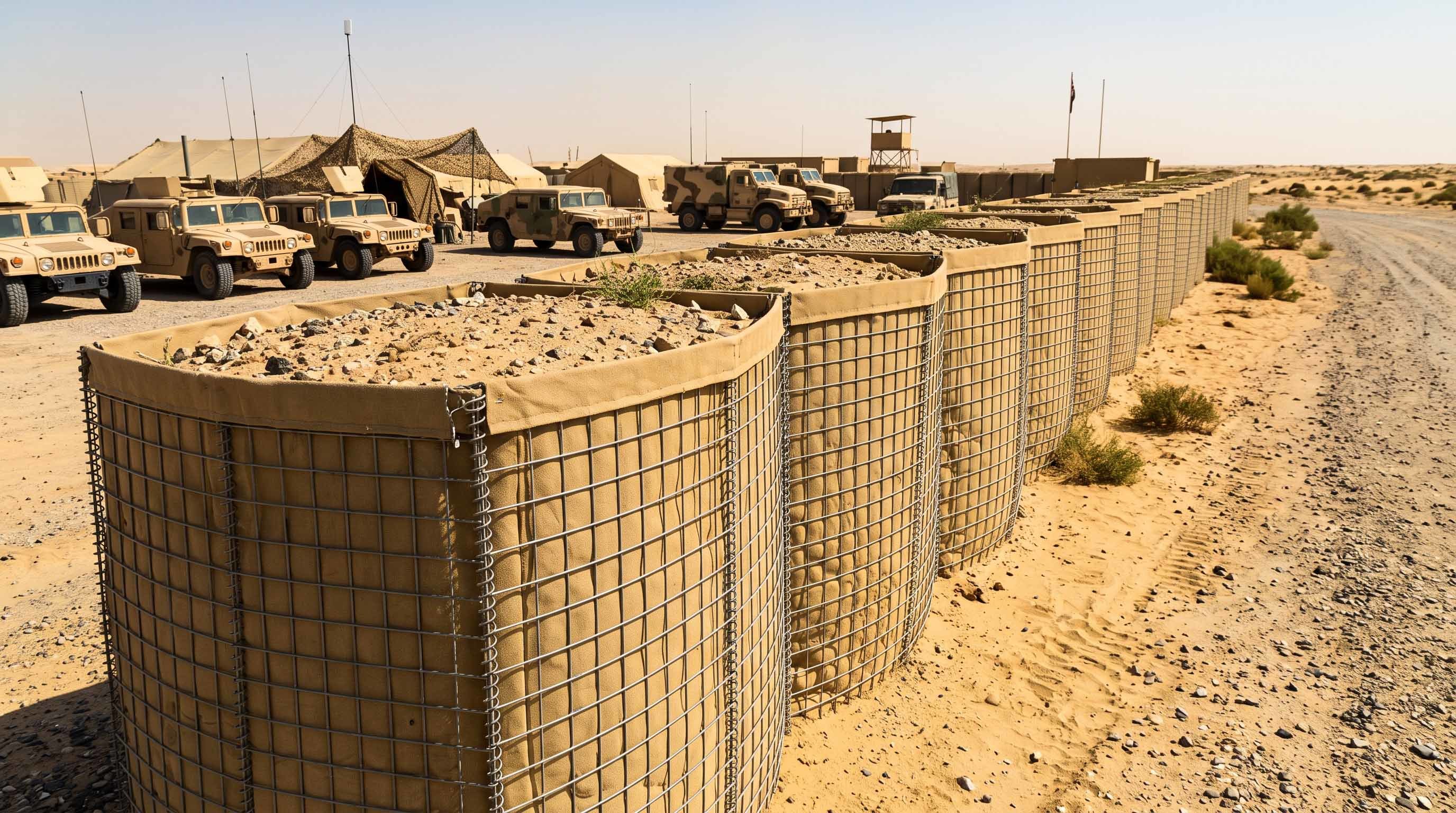 Flood Defense Barrier | Welded Gabion Defensive Barrier for Erosion Control