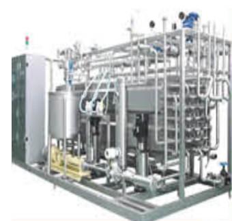 Food Industrial Stainless Steel Tubular Type Sterilizer
