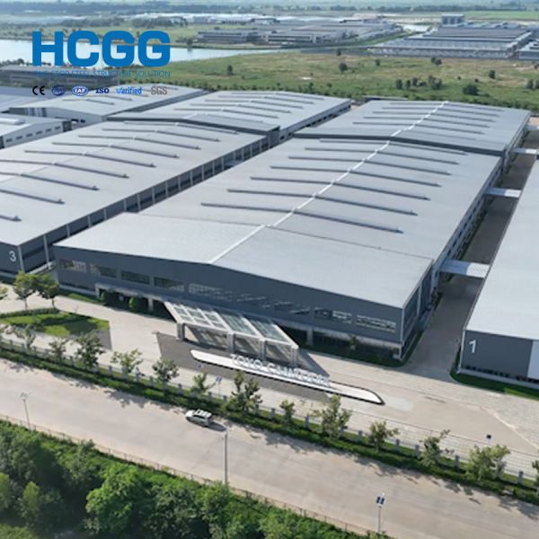 Thermal Insulation Steel Frame Factory Building Heavy Duty CE EN1090 ISO9001