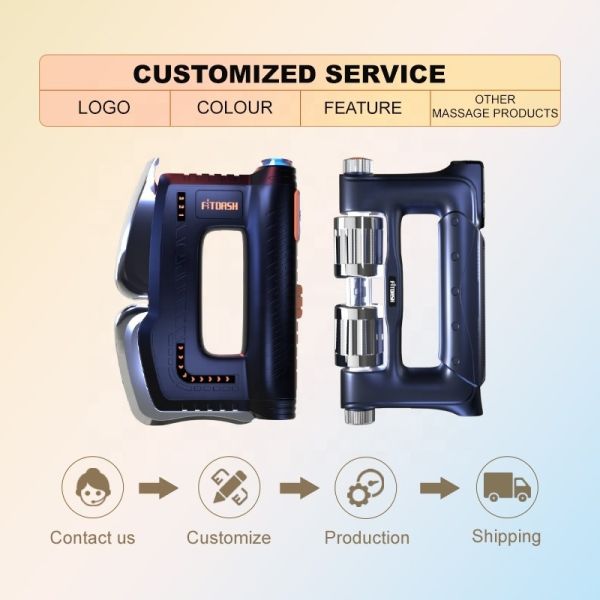 Body Electric Muscle Relaxer Scraper ABS Zinc Alloy Smart Electric Fascia Massager Knife