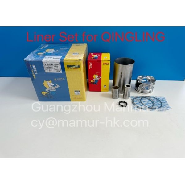 MAMUR Engine Cylinder Liner Kit For QINGLING 600P Euro5 4KH1-CN5HS