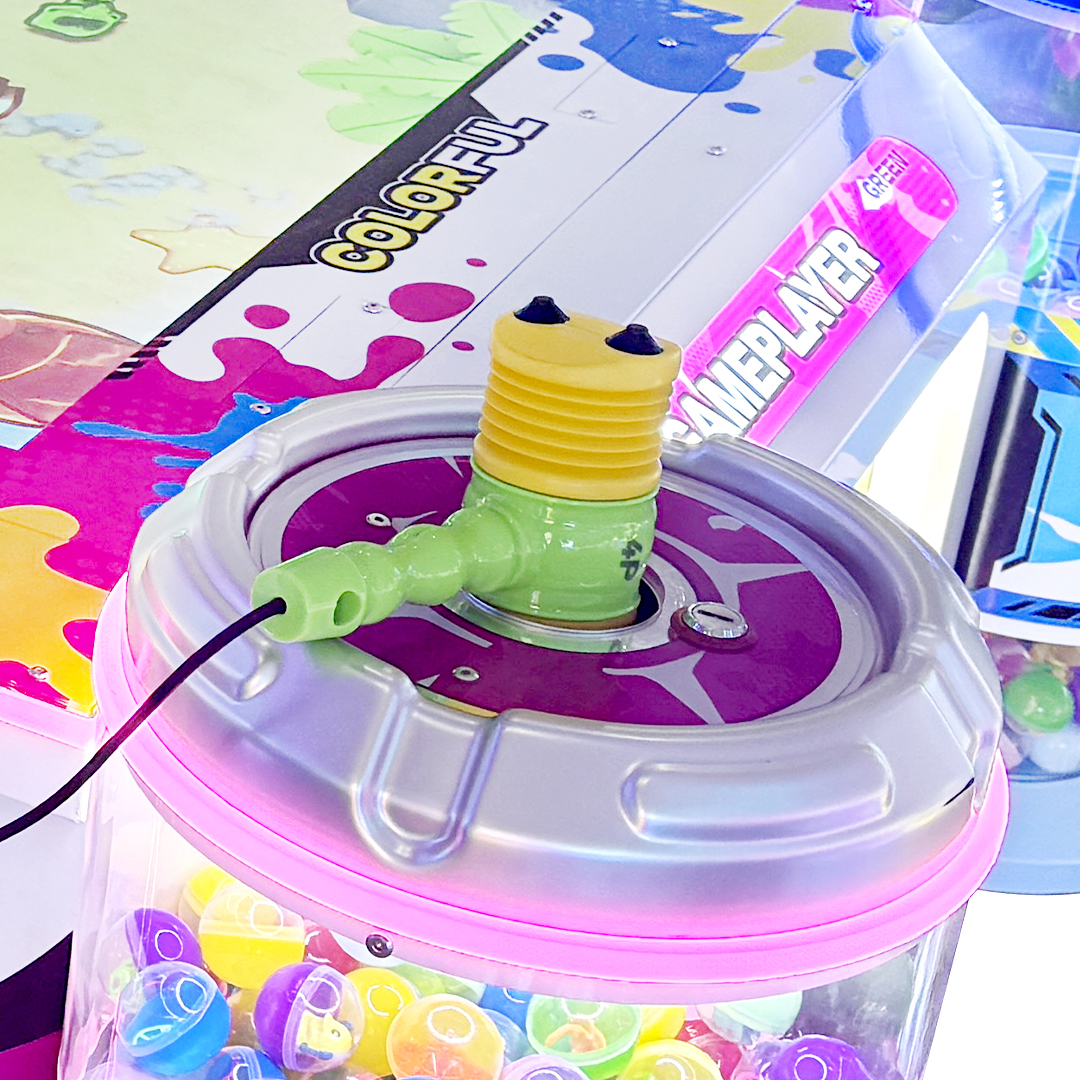 Colorful Battle Arcade Game Machine | Coin Operated Multiplayer Hammer Hit Arcade Game