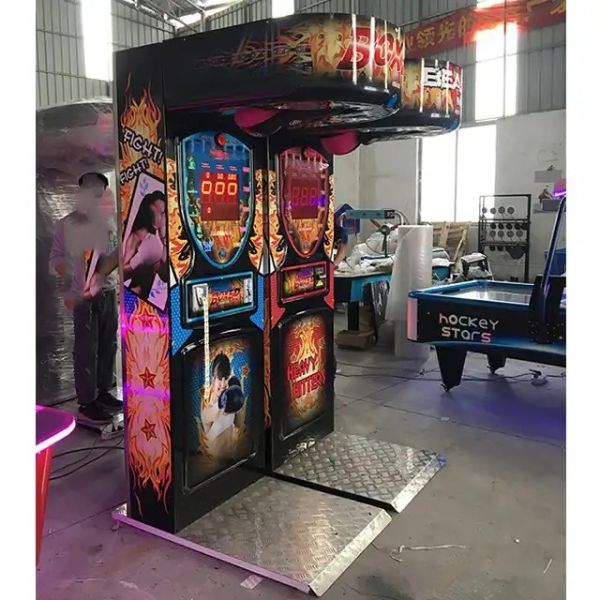 110KG 110V Street Basketball Boxing Punch Machine Arcade Hit Game