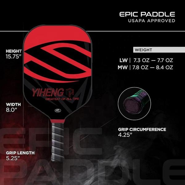Training Beginner Pickleball Set 40cm Length With 4 Balls / 1 Bag