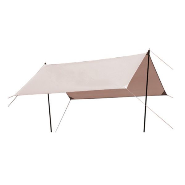 Outdoor Camping Beach Sunshade Sky Tent, Beach Canopy Tent Sun Shade, Gradient Beach Canopy, Stability Upgraded tent