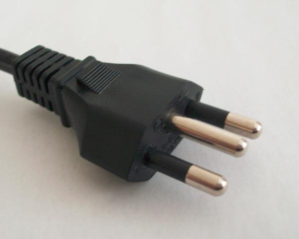 Brazil AC power cord with INMETRO certificate, Uc approval PVC insulated power cables
