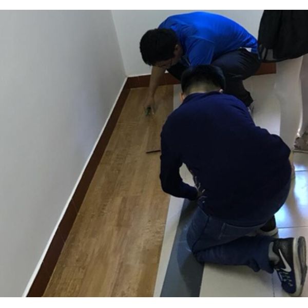 Peel And Stick Vinyl Flooring 6''×36''×2.0mm