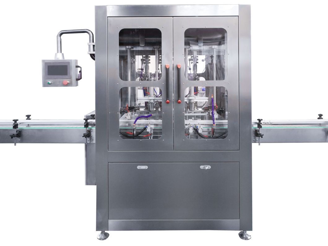 Shanghai Npack 50-1000ml 1000ml-5000ml Пластиковая масло арахисовое нагревательная заполнительная машина