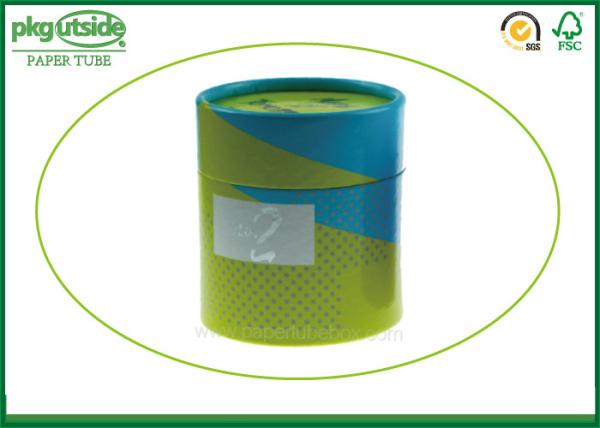 Handmade Cardboard Storage Tubes , Durable Candle Paper Tube Packaging