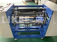 Pequena máquina de enrolar papel de alumínio e papel de cozinha semiautomática e rápida