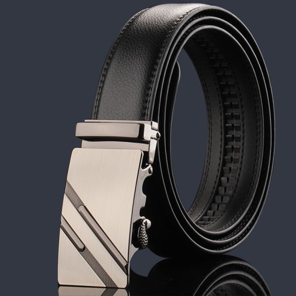 110-125cm Length Custom Logo Leather Belt for Men Leather characteristics spilt cowhide