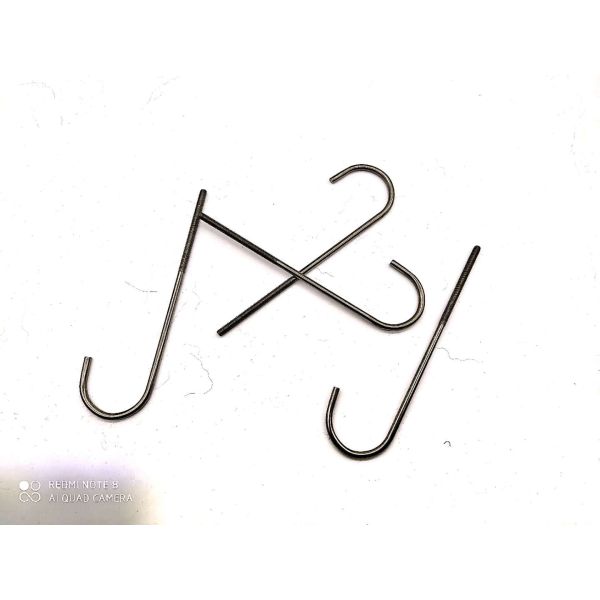 DIN estándar M4 M5 M6 de acero inoxidable SS304 perno de anclaje J perno de gancho U perno por OEM aceptable