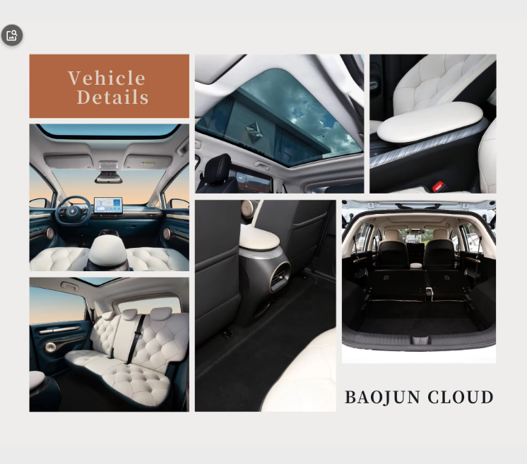 Wuling Baojun Cloud 2025 Electric Hatchback 5 Door 5 Seat Pure Electric