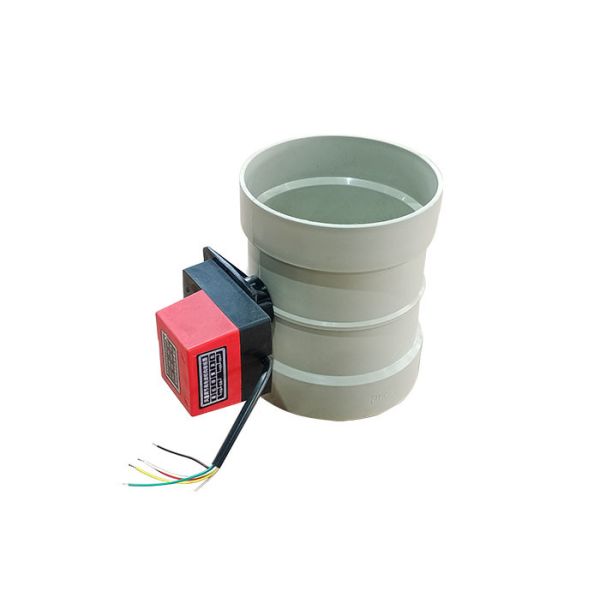 粉の上塗を施してある終わりを用いる調節可能な羽根取付角の管の地帯のダンパー