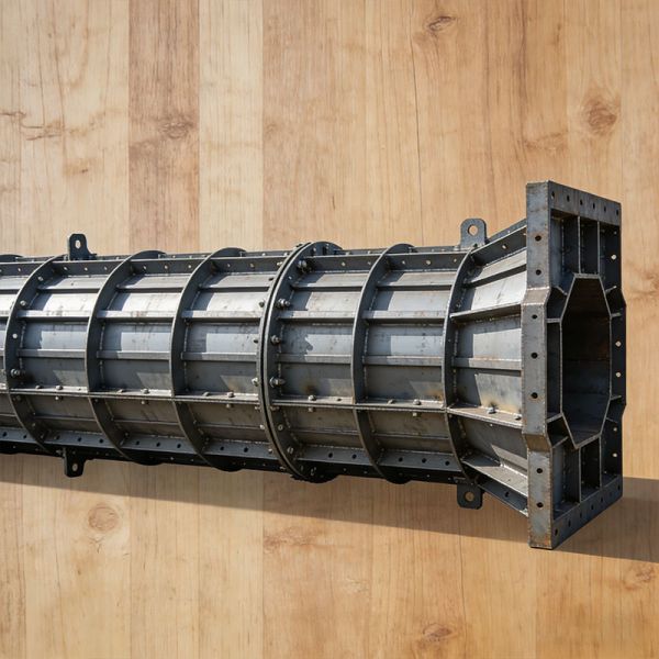 Customized Steel Formwork System Sa 2.5 Sand Blasting For Columns And Walls