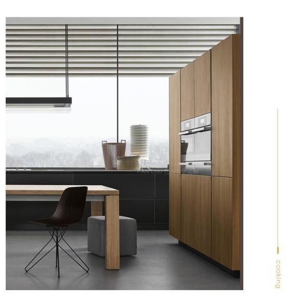 Simple modular custom cheap solid wood kitchen cabinets for kitchen furniture