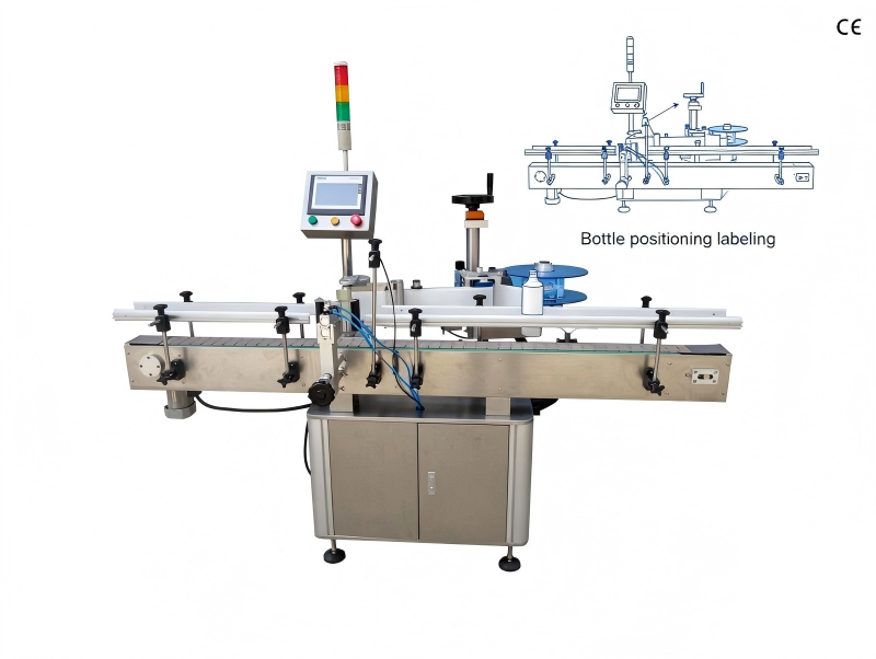 Precise Position Tablet Counting Line Automatic Labeling Machine 20-40 Pcs/Min