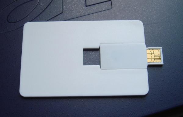 Memoria USB delgada práctica barata AT-045B de la tarjeta de crédito