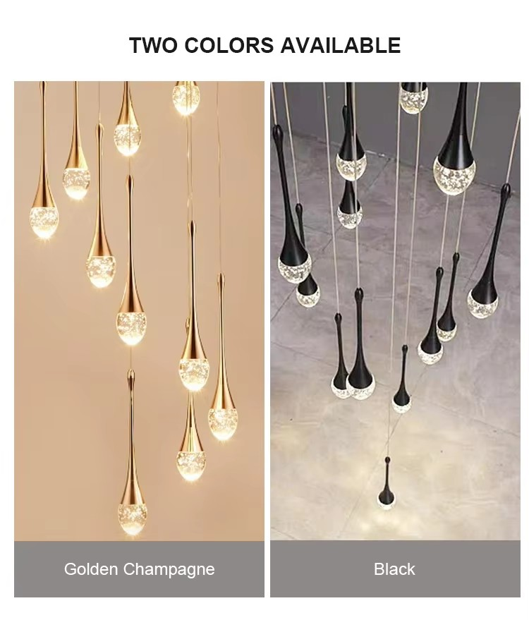 Internet Célébrité Lustre à petite taille Éclairage élégant pour le salon du Penthouse