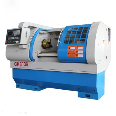 Alimentação automática do alimentador da barra da máquina do torno do CNC CK6136/torno com mandril hidráulico