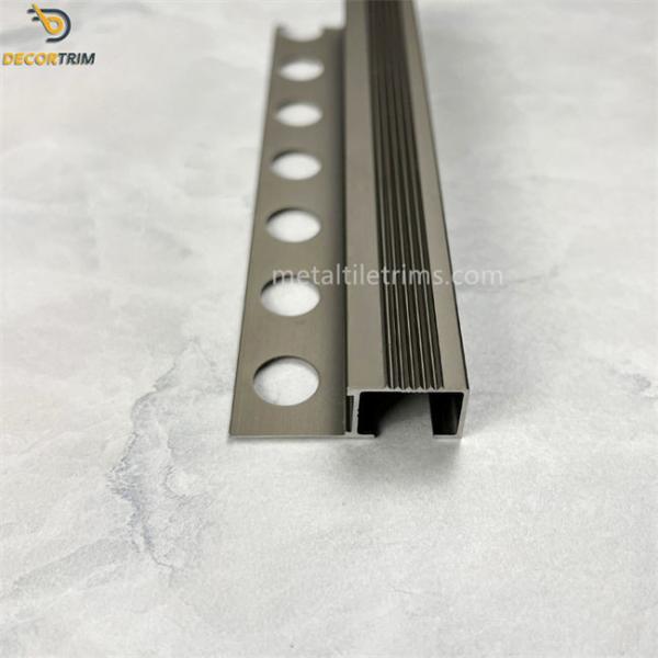 Stair Tread Nose Straight Edge Tile Trim Corner YJ-020 12.6mm