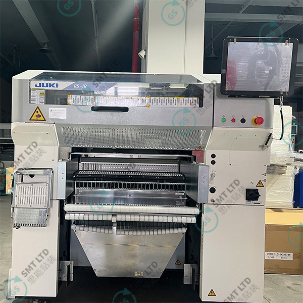 JUKI RS-1R High Speed SMT Placement Machine with 47,000CPH, ±35μm Accuracy and 0201 Component Support