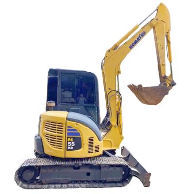 Excavadora PC55 em boas condições de 2018 com 5160 kg de peso operacional em Xangai