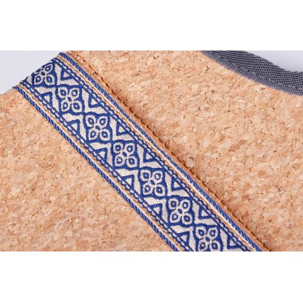 Factory Wholesale 35''x13.5'' Large Capacity Casual Look Cork Yoga Mat Fitness Shoulder Bag