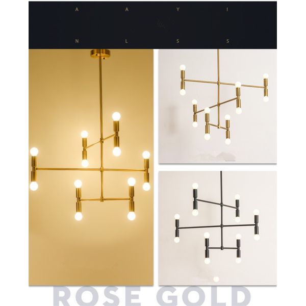 Indoor LED modern chandelier interior decoration home Atomium Chandeliers(WH-MI-189)