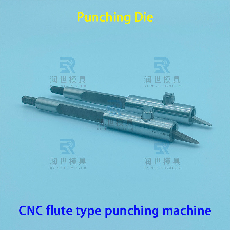 CNC Flute Type Punching Machine Spare Parts Custom Hole Punch Tools For Copper Tube Punching Hole