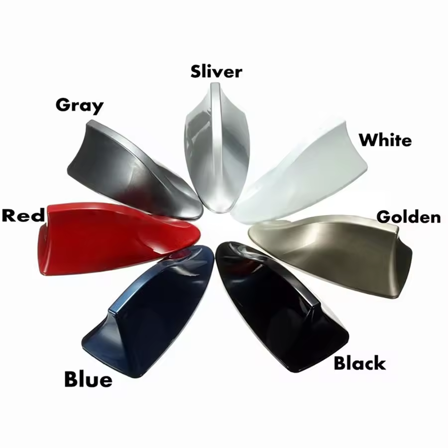 Universal FM AM Fish Fin Car Radio Antenna Roof Mount With Custom Cable HT-V111
