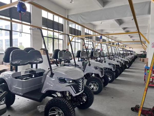 Off-road Carro de Golf Elétrico 4 lugares limusina buggy equipado para bateria caddy 3.5kw