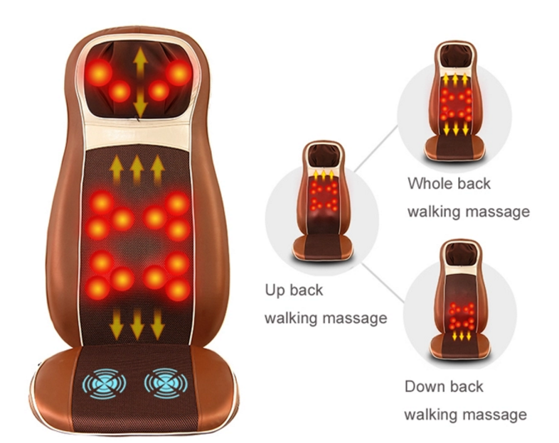 Ce RoHs Full Body Usage Massage Seat Cushion Office And Car Use 48W