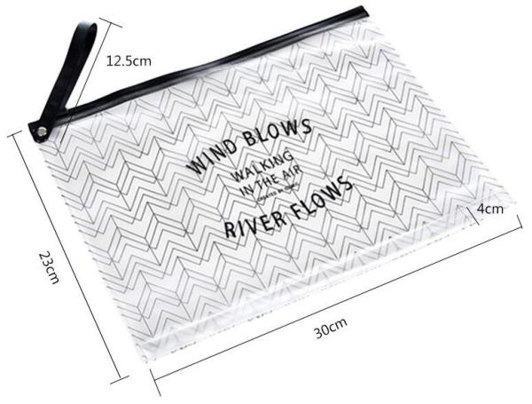 k Zipper Slider Bags Heavy Duty, MultiFunctional clear zipper slider pvc bikini packing swimming bag, frosted swim