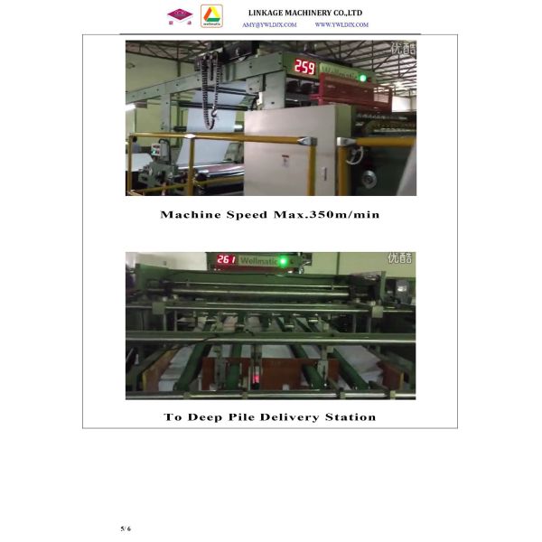 Ruling Printing Cutting Collecting Folding Machine for Exercise Book Production Ideal