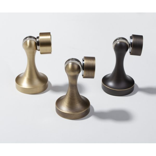 Indoor Strong Magnetic Brass Door Stops 50mm 82.5mm Finish Customized