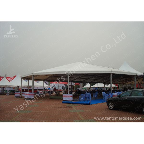 Combined Pagoda and A Frame Aluminum Frame Tents for Outdoor Parties and Events