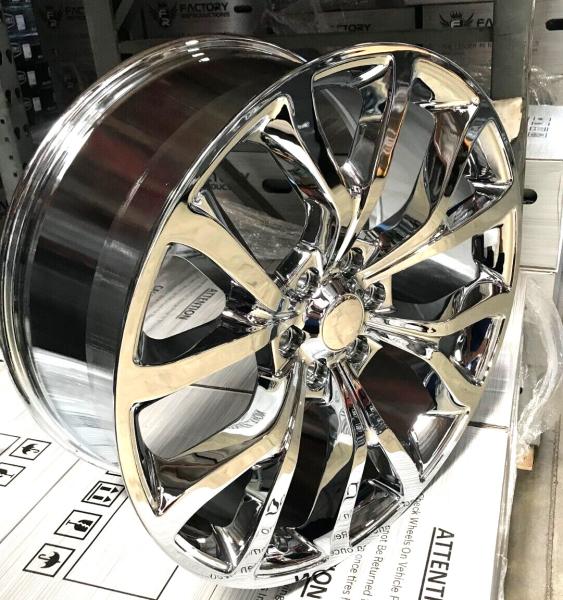 Expedition Platinum Style Chrome Wheels Rims 22 For Ford Expedition 6x135
