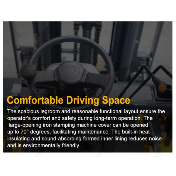 G2 Series 1.5-3.5t Internal-Combustion Counter Balance Forklift with OEM Manufacturer Service