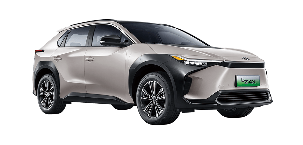 TOYOTA BZ4X SUV Electric Cars Medium High Speed 160km/H FWD Vehicle 18 Inches