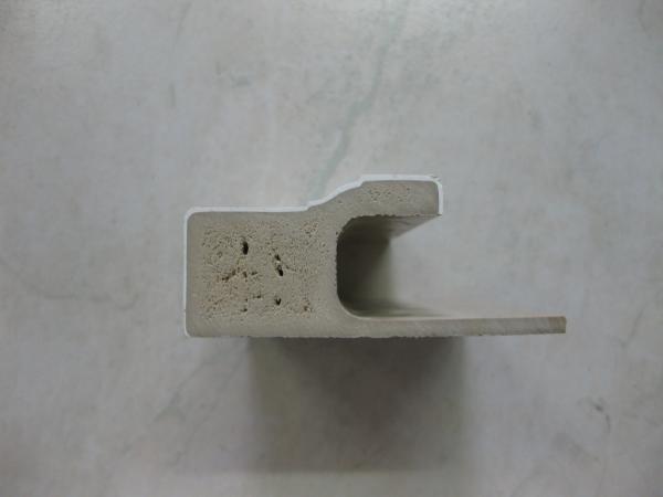 Dos moldes decorativos internos do PVC da espuma da prova da traça quadro de porta composto plástico de madeira