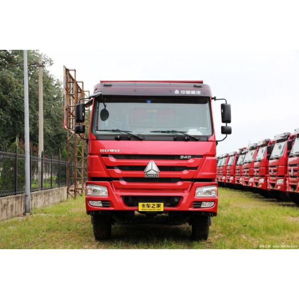 National Heavy Truck HOWO 371 375hp 8x4 6x4 4x2 Dump Truck with 5.6x2.3x1.5 Cargo Tank