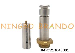 2/2 Way Normally Closed Solenoid Stem Stainless Steel Plunger Tube Assembly For