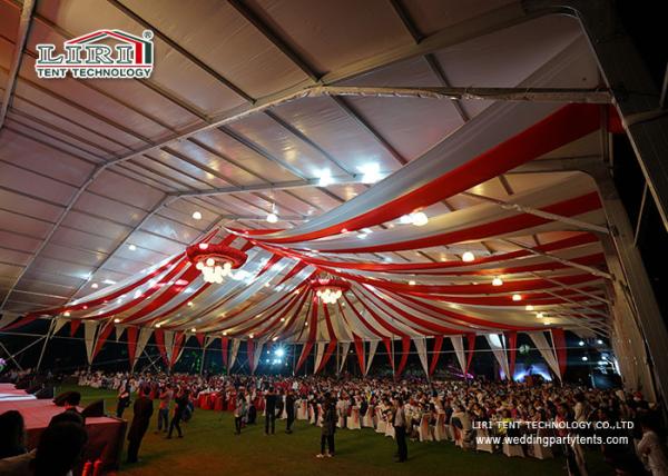 Do famoso exterior do dossel do casamento do verão a estrutura de alumínio, ascendente fácil instala o evento grande