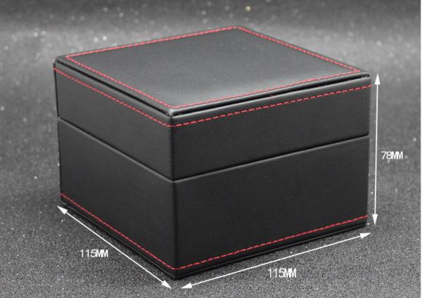 Eco - Friendly Plastic Watch Box PU Leather Outside Waterproof Environmentally Friendly